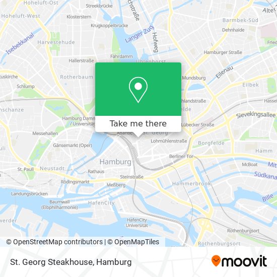 Карта St. Georg Steakhouse