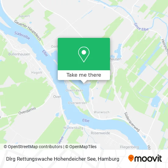 Карта Dlrg Rettungswache Hohendeicher See
