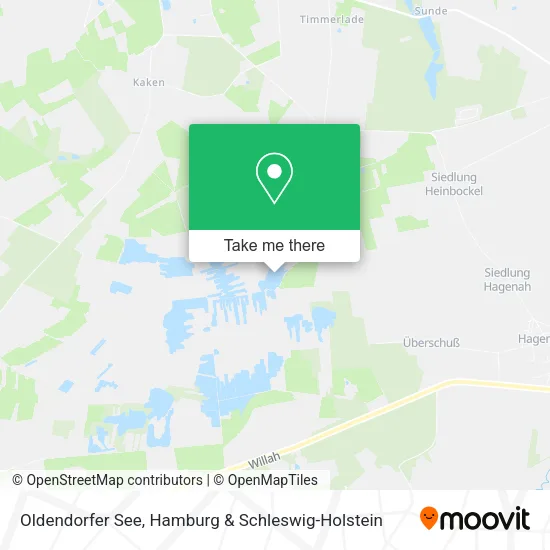 Oldendorfer See map