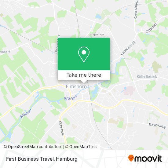 First Business Travel map