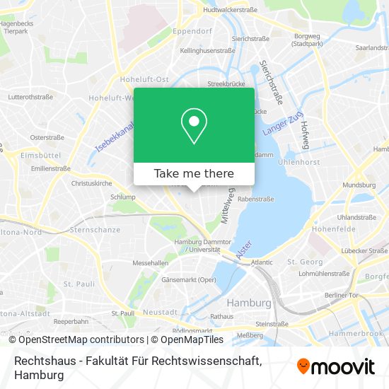 Rechtshaus - Fakultät Für Rechtswissenschaft map