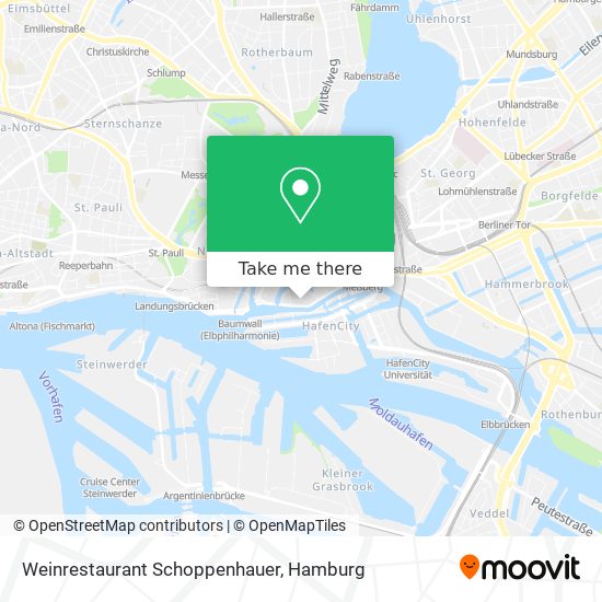 Weinrestaurant Schoppenhauer map