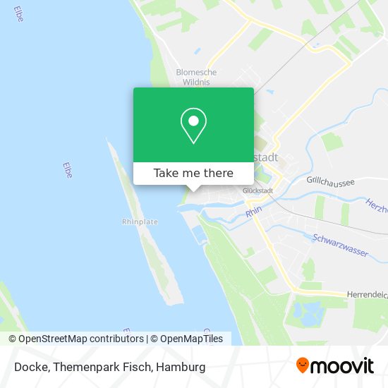 Карта Docke, Themenpark Fisch