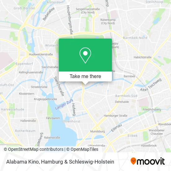 Карта Alabama Kino