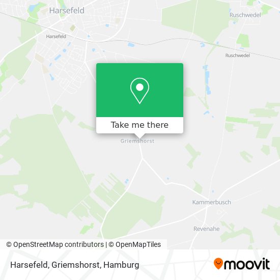 Harsefeld, Griemshorst map