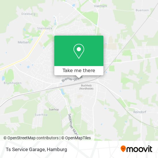 Ts Service Garage map