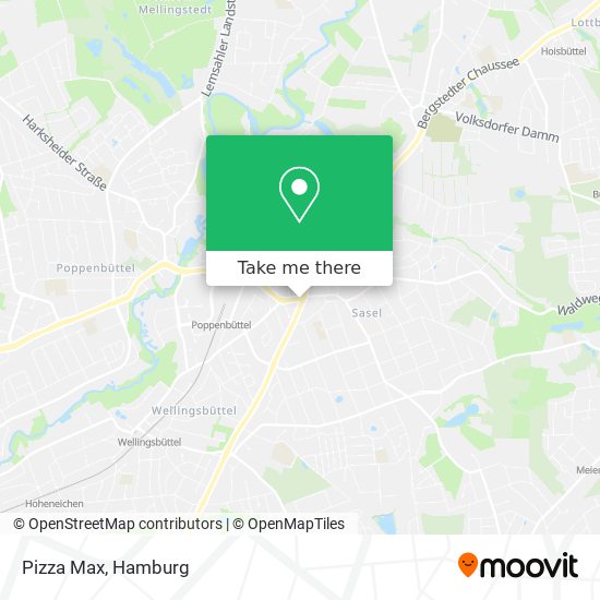 Pizza Max map