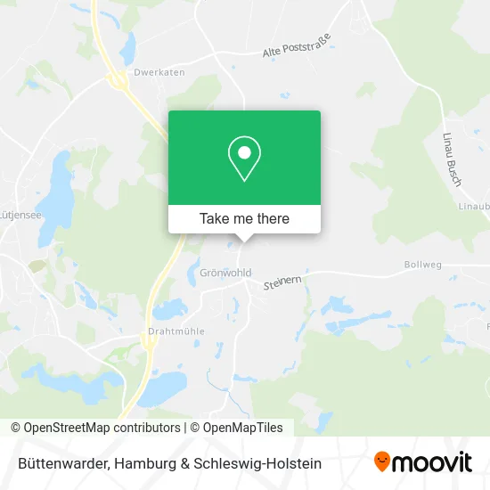 Карта Büttenwarder