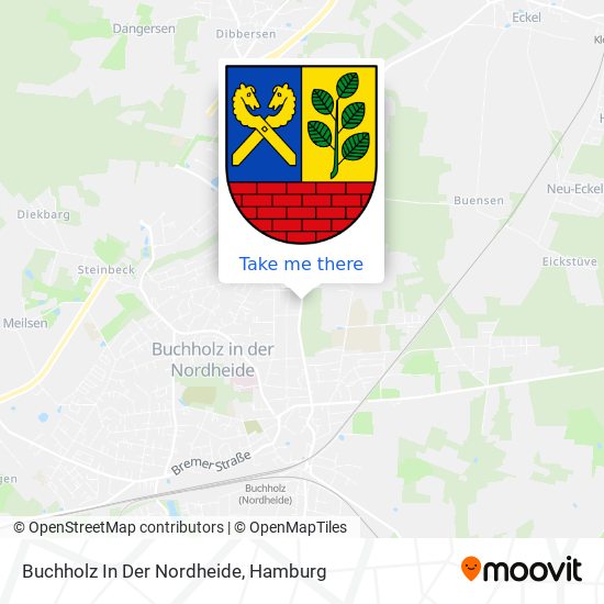 Buchholz In Der Nordheide map