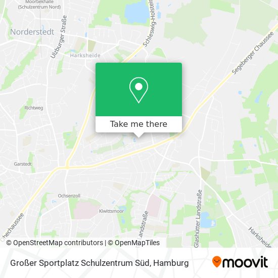 Карта Großer Sportplatz Schulzentrum Süd