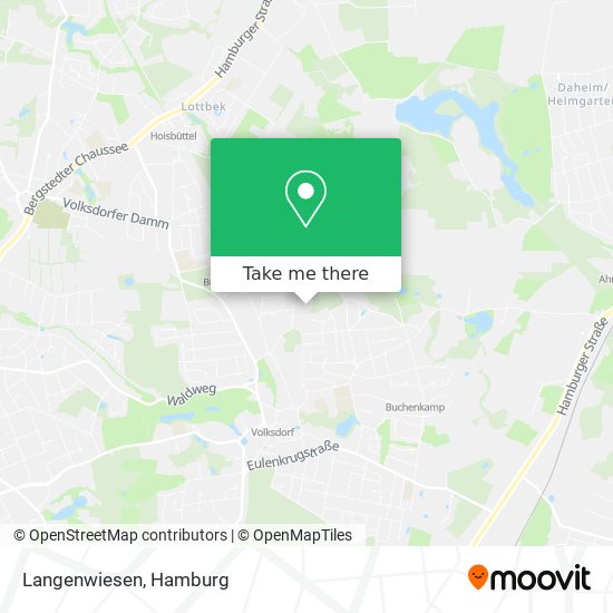 Langenwiesen map