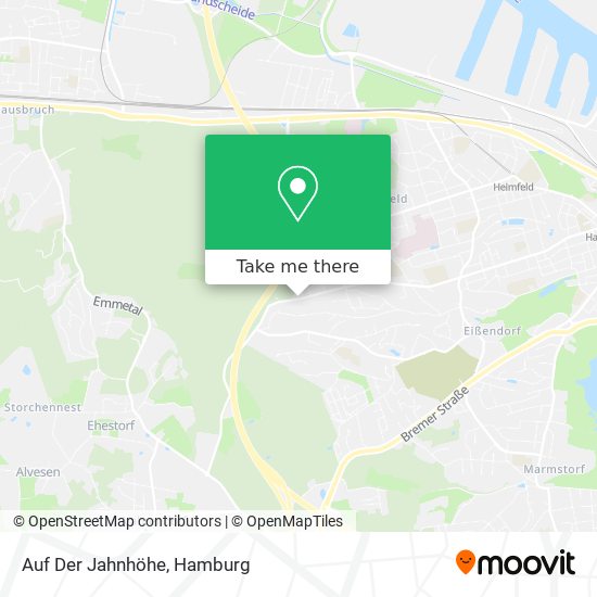 Auf Der Jahnhöhe map