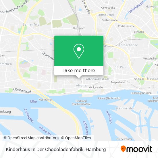 Kinderhaus In Der Chocoladenfabrik map