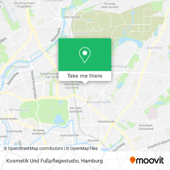 Карта Kosmetik Und Fußpflegestudio