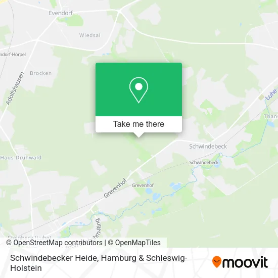 Карта Schwindebecker Heide