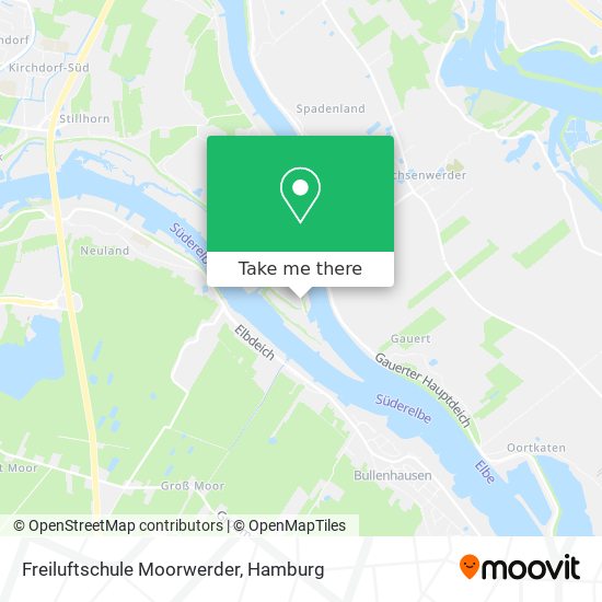 Freiluftschule Moorwerder map