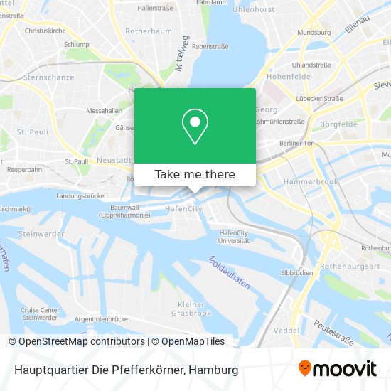 Hauptquartier Die Pfefferkörner map