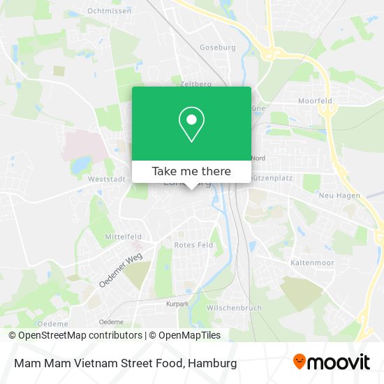 Mam Mam Vietnam Street Food map