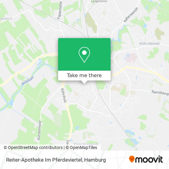 Карта Reiter-Apotheke Im Pferdeviertel