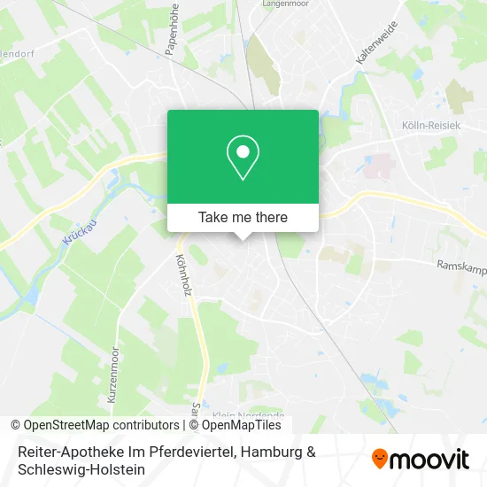 Карта Reiter-Apotheke Im Pferdeviertel