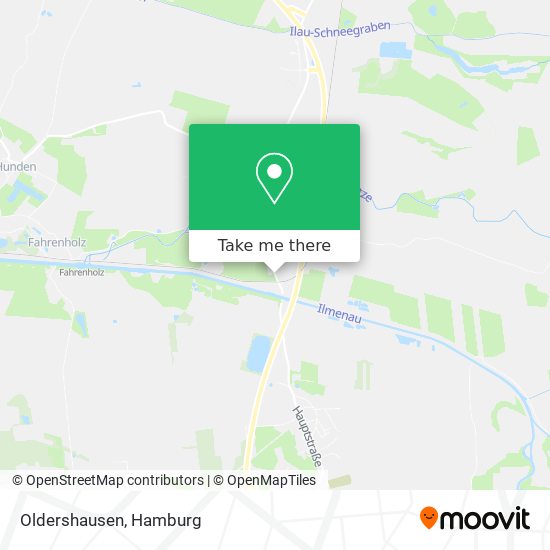 Oldershausen map