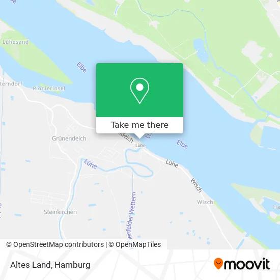 Карта Altes Land