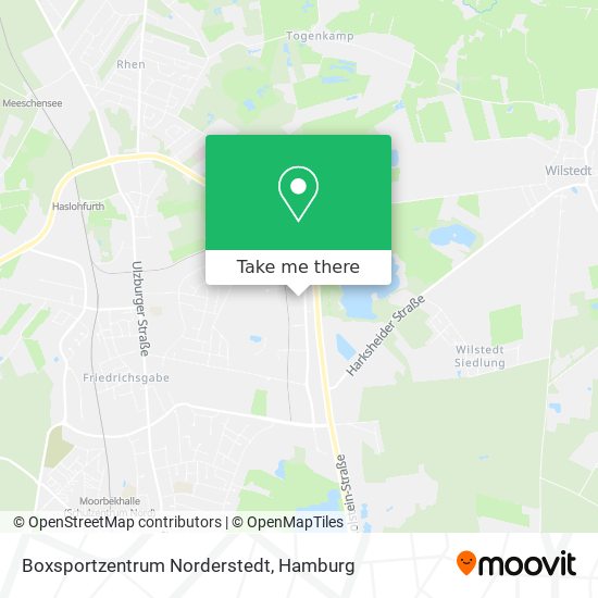 Boxsportzentrum Norderstedt map