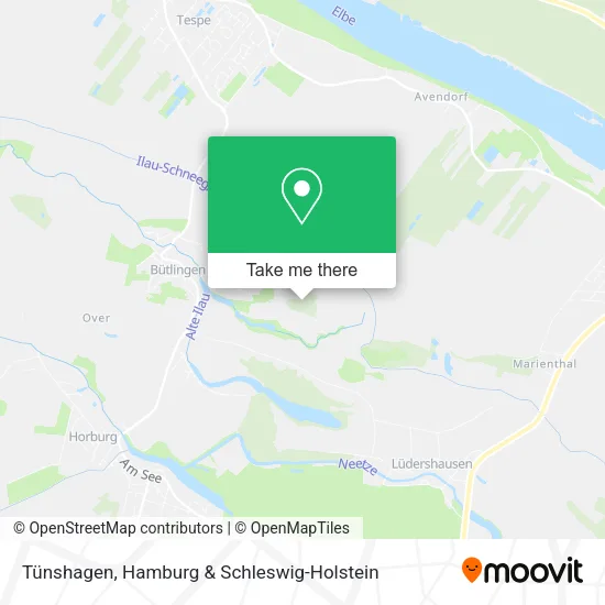 Карта Tünshagen