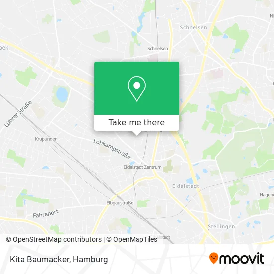 Карта Kita Baumacker