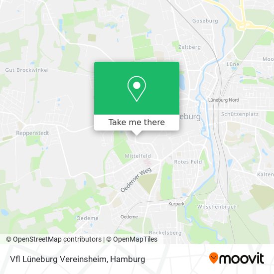 Vfl Lüneburg Vereinsheim map