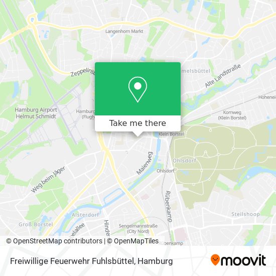 Freiwillige Feuerwehr Fuhlsbüttel map