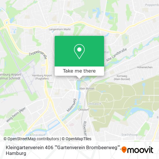 Kleingartenverein 406 ""Gartenverein Brombeerweg"" map