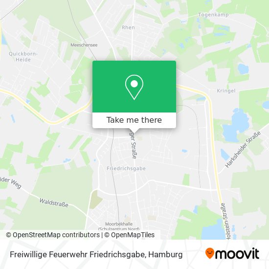 Freiwillige Feuerwehr Friedrichsgabe map