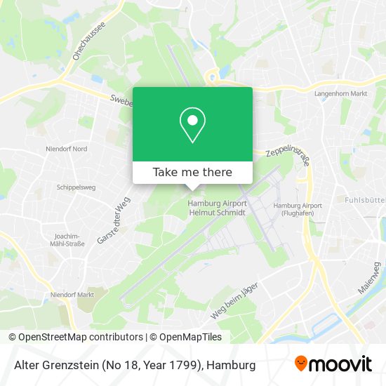 Alter Grenzstein (No 18, Year 1799) map