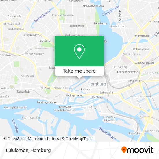 Карта Lululemon