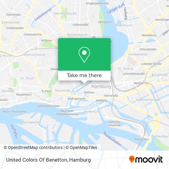 United Colors Of Benetton map