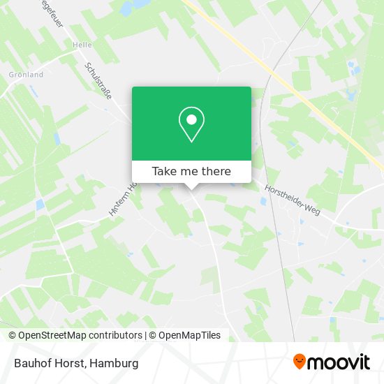 Bauhof Horst map