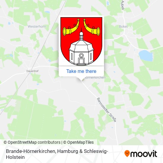 Карта Brande-Hörnerkirchen