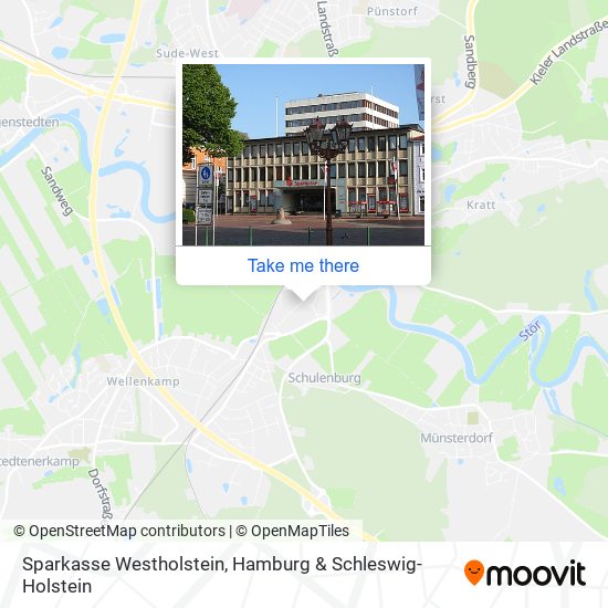 Sparkasse Westholstein map