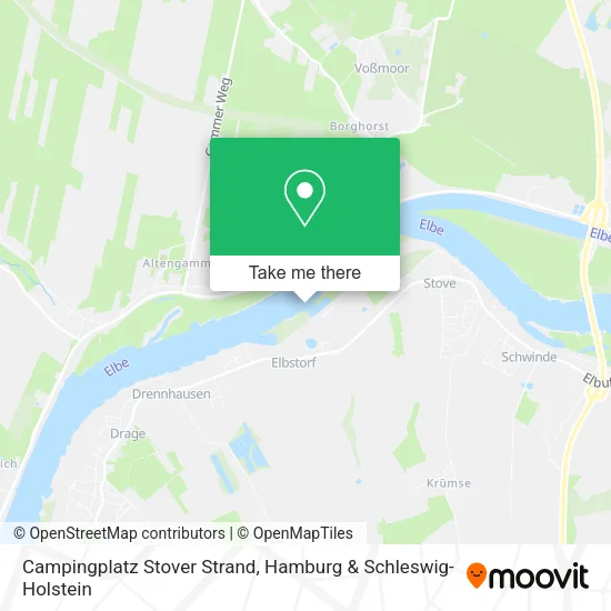 Карта Campingplatz Stover Strand