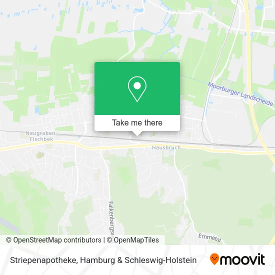 Карта Striepenapotheke