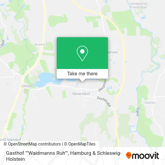 Карта Gasthof ""Waidmanns Ruh""