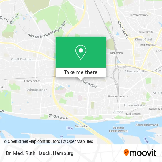 Карта Dr. Med. Ruth Hauck