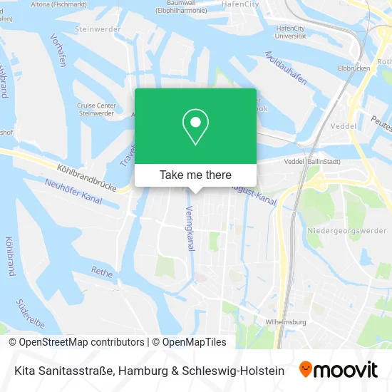 Карта Kita Sanitasstraße