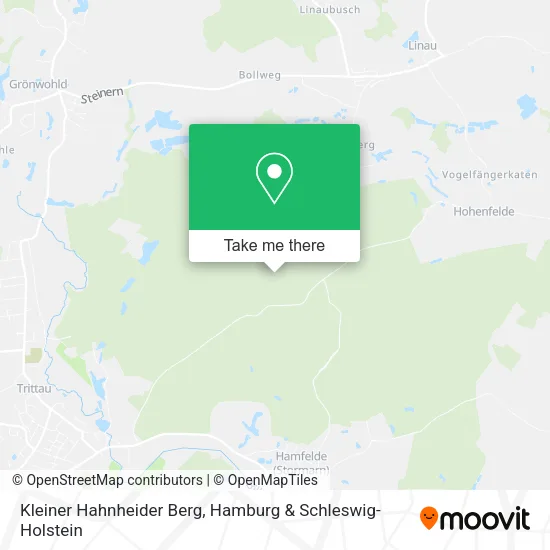 Kleiner Hahnheider Berg map