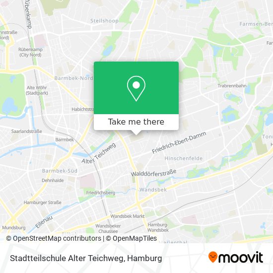 Stadtteilschule Alter Teichweg map