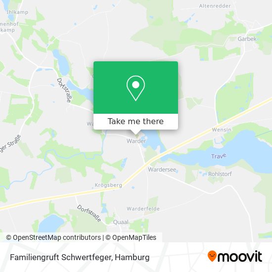 Familiengruft Schwertfeger map