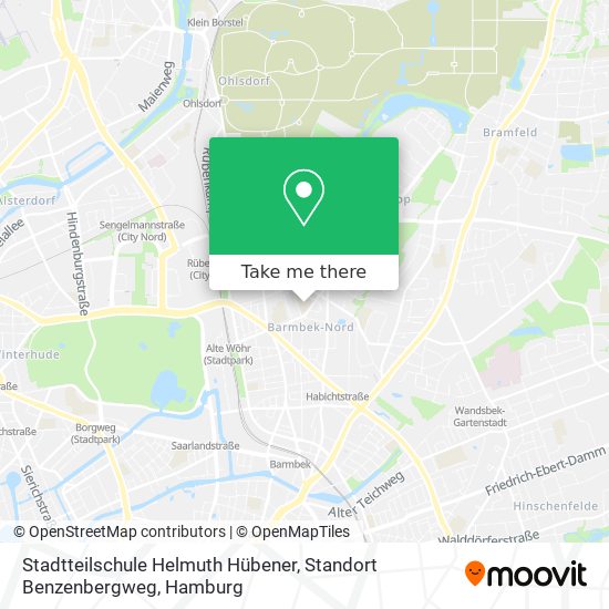 Stadtteilschule Helmuth Hübener, Standort Benzenbergweg map