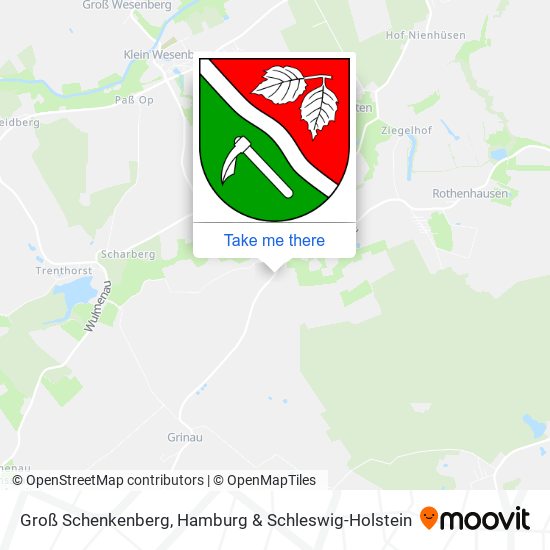 Groß Schenkenberg map