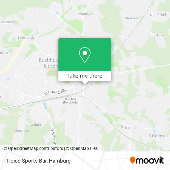 Tipico Sports Bar map
